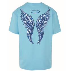 T shirt oversize Asa de anjo Bala