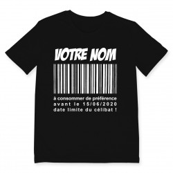 T-shirt Enterrement de vie de garçon imprimé à Toulouse par Bpm Shirt