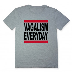 T-shirt VAGALISM EVERYDAY: Tee shirt en coton imprimé à Toulouse par Bpm Shirt
