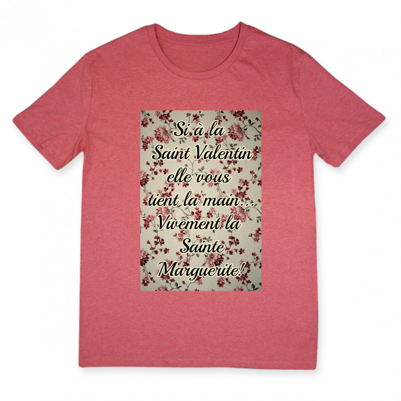 T-shirt Sainte Marguerite Tee shirt en coton imprimé à Toulouse par Bpm Shirt